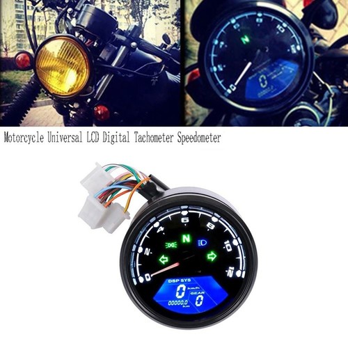 Moto lcd digitale tachimetro - moto,